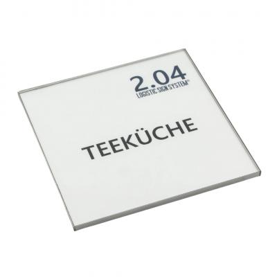 Türschild Campus 140 Edelstahl Schilder